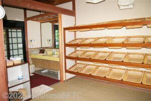女性用露天風呂　脱衣所