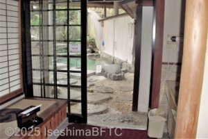 露天風呂女性用大浴場　パウダーコーナー
