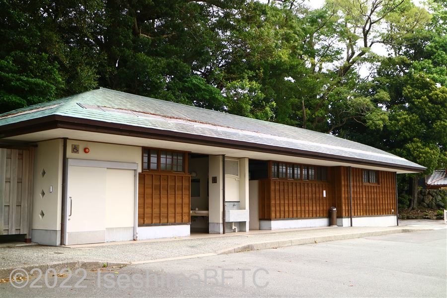 いざわのみやトイレ棟外観