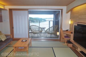 801号室　テラスのようす