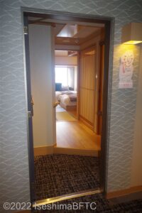 和室（部屋食）　入口