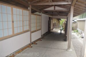 大浴場棟への渡り廊下