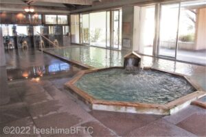 女性用大浴場　浴室のようす