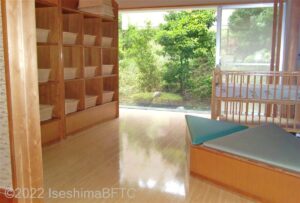 男性用大浴場　脱衣所