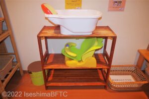 貸切風呂　こども用お風呂グッズ