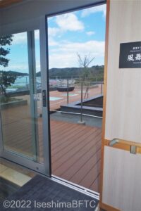 展望テラス「風舞台」入口