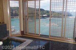 904号室　浴室からの眺め