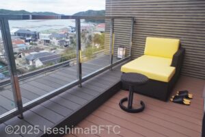 602号室　テラスからの眺め