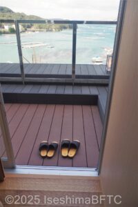 605号室　テラス入口