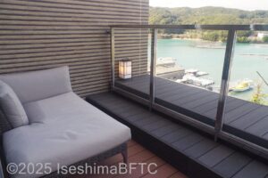 605号室　テラスからの眺め