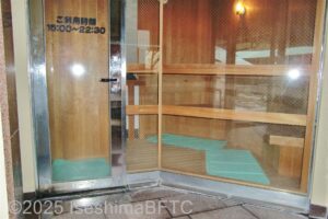 女性用大浴場　サウナ