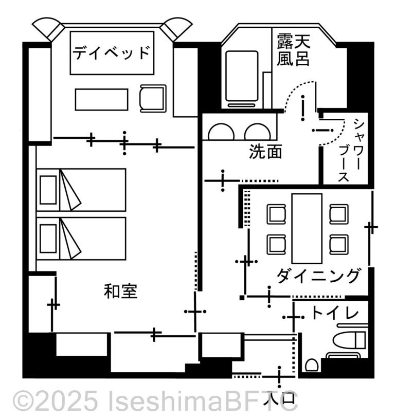 サン浦島悠季の里　904号室平面図