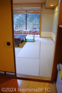 ふういんの館和室　室内への入口