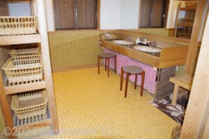 「かげろうの湯」脱衣所