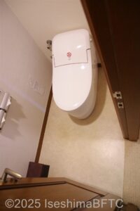 マウンテンスイート　トイレのようす