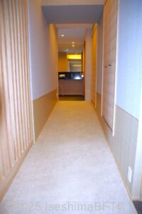 わおん　洗面脱衣室・トイレへのスロープ