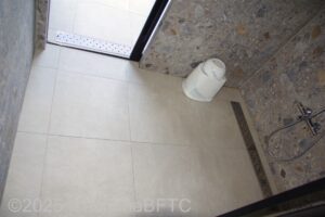 シャワールームのようす