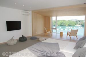 ましろ露天風呂付き客室　室内のようす
