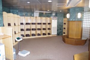 女性用大浴場　脱衣所