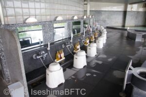 女性用大浴場　洗い場