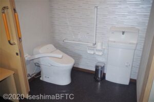 3階特別室　トイレのようす