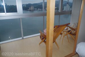 803号室　窓からの景色