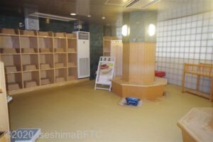 女性用大浴場　脱衣所