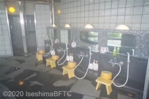 女性用大浴場　洗い場