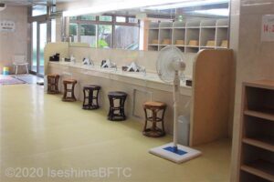 男性用大浴場　洗面