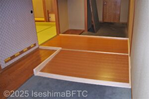 SSピンポン会場入口のスロープ