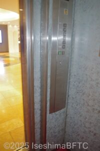のぞみ館東エレベーター操作盤