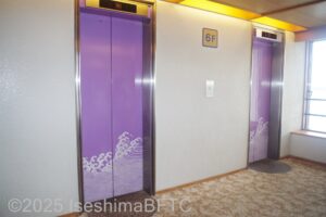 岬亭エレベーターホール