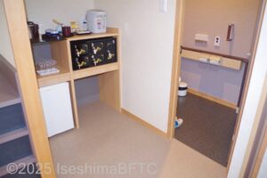 和ベッド和室　トイレ入口