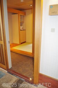 天空フロア客室　入口