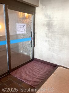 「岬の湯」浴室入口