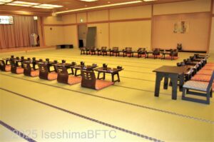 中宴会場（和タイプ）内部のようす