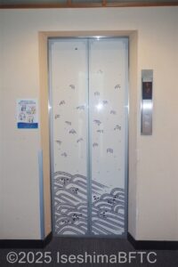 花真珠館エレベーター外観