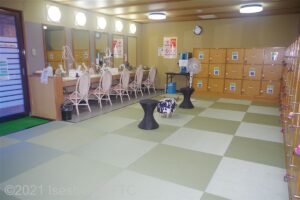 女性用大浴場　脱衣所