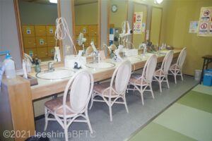 女性用大浴場　洗面