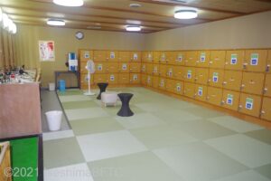 男性用大浴場　脱衣所