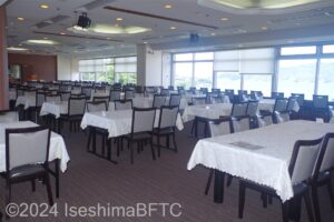 9階朝食会場のようす