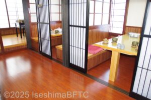 1階食事会場のようす