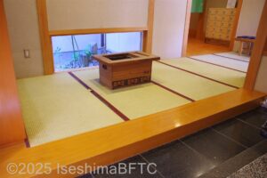 入口の上がりかまち